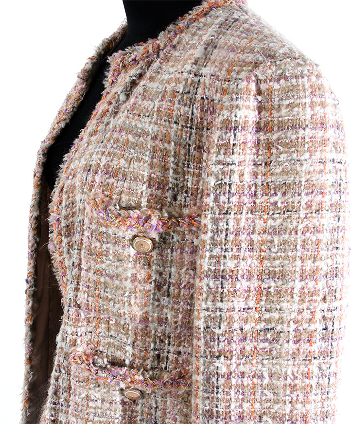 acheter en ligne seconde main chanel tweed pastel jacket at the best price, online webshop labellov
