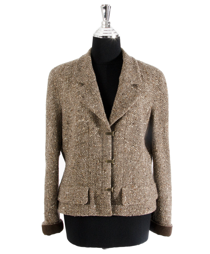 acheter en ligne seconde main chanel tailleur brune pour le meilleur prix site en ligne labellov