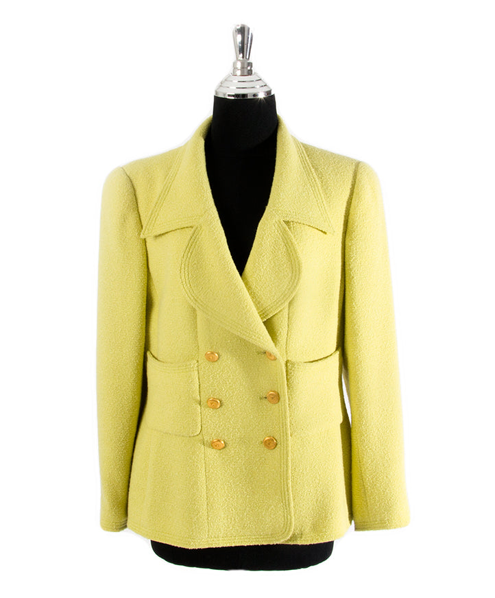 koop veilig online tweedehands Chanel blazer aan de beste prijs online webshop labellov