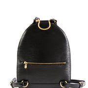 Louis Vuitton Black Epi Mabillon Backpack buy safe online second hand designer vintage Louis Vuitton bag at the best price