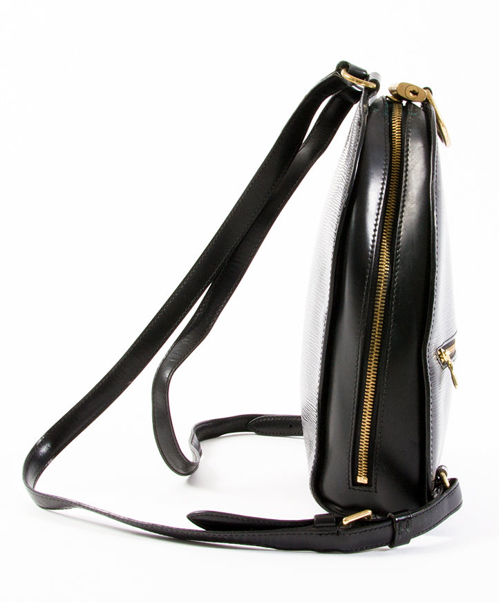 Vintage Louis Vuitton Black Epi Mabillon Backpack – Labellov