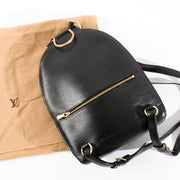 Louis Vuitton Black Epi Mabillon Backpack Buy and sell authentic secondhand designer fashion at the right price at LabelLOV vintage webshop. Safe and secure online shopping. Koop authentieke tweedehands dsigner mode bij LabelLOV.