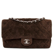 Chanel Brown Suede Flap Bag kopen en verkopen aan de allerbeste prijs van het internet