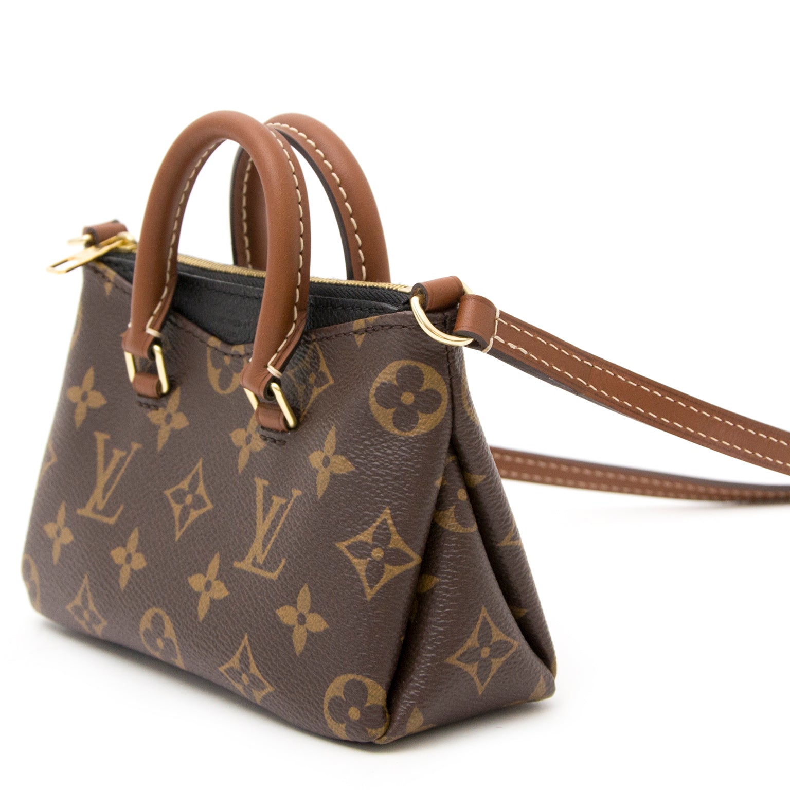 We buy and sell your secondhand designer bags for the best price Louis Vuitton Nano Pallas Bag