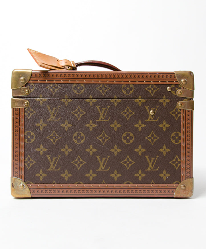 acheter en ligne seconde main louis vuitton beauty case monogram vintage meilleur prix 100% authentic