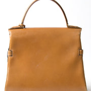 Delvaux Tempête Cognac Bag LabelLOV Antwerp Belgium webshop safe shopping online authentic luxury designers brands labels second hand