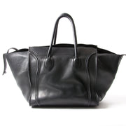 Céline Black Phantom Large Luggage Bag buy safe online second hand designer Céline shoulder bag