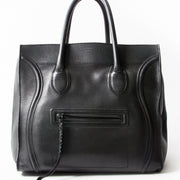 Céline Black Phantom Large Luggage Bag buy safe online second hand designer Céline shoulder bag