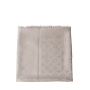 Louis Vuitton Beige Monogram Scarf secondhand safe online shopping webshop Antwerp Belgium LabelLOV authentic fashion accessories luxury brands labels designers