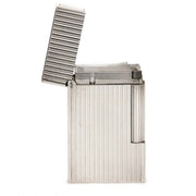 S.T. Dupont silver lighter now for sale at labellov vintage fashion webshop belgium