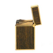 S.T. dupont line 2 dark brown lighter for sale at labellov vintage fashion webshop belgium