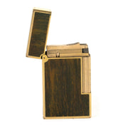S.T. dupont line 2 dark brown lighter for sale at labellov vintage fashion webshop belgium
