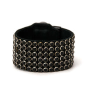 tweedehands balmain black leather bracelet te koop bij labellov