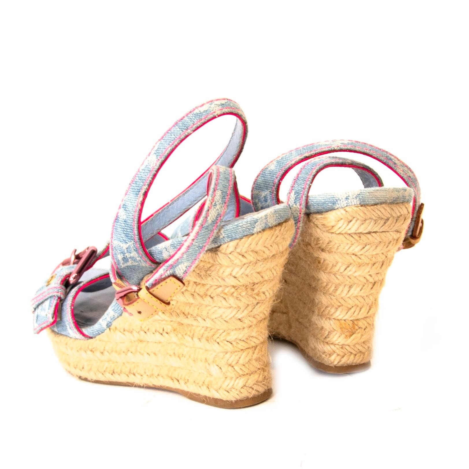 Second hand Louis Vuitton wedges for sale