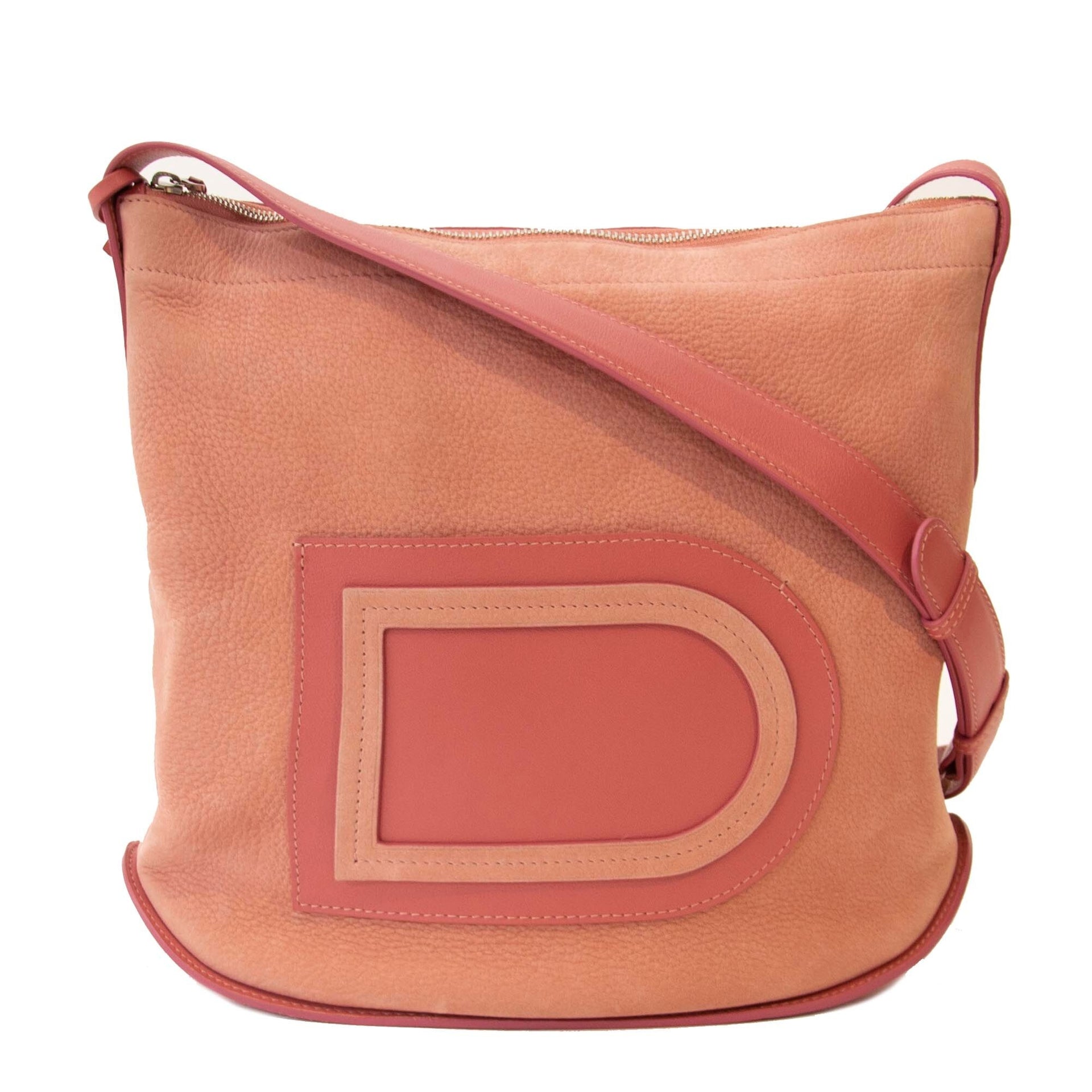 Delvaux Pin Baudrier Santiag Allure Bois de Rose