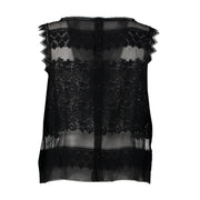 Ermanno Scervino Black Lace Top