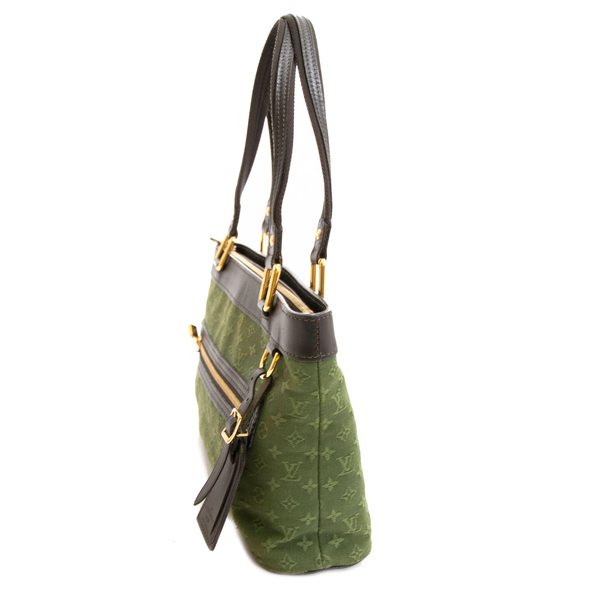 Louis Vuitton Olive Lucille PM Shoulder Bag