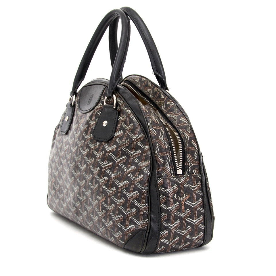 Acheter secure en ligne Goyard Goyardine Jeanne MM Bowling Bag pour le meilleur prix
