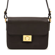 koop veilig online aan de beste prijs Elie Saab Chocolate Shoulder Bag webshop labellov.com