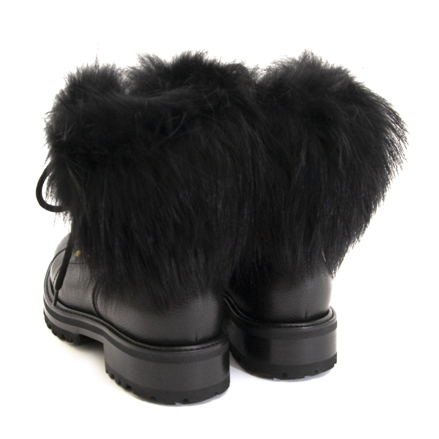 Ermanno Scervino Fur Leather Boots kopen en verkopen aan de beste prijs