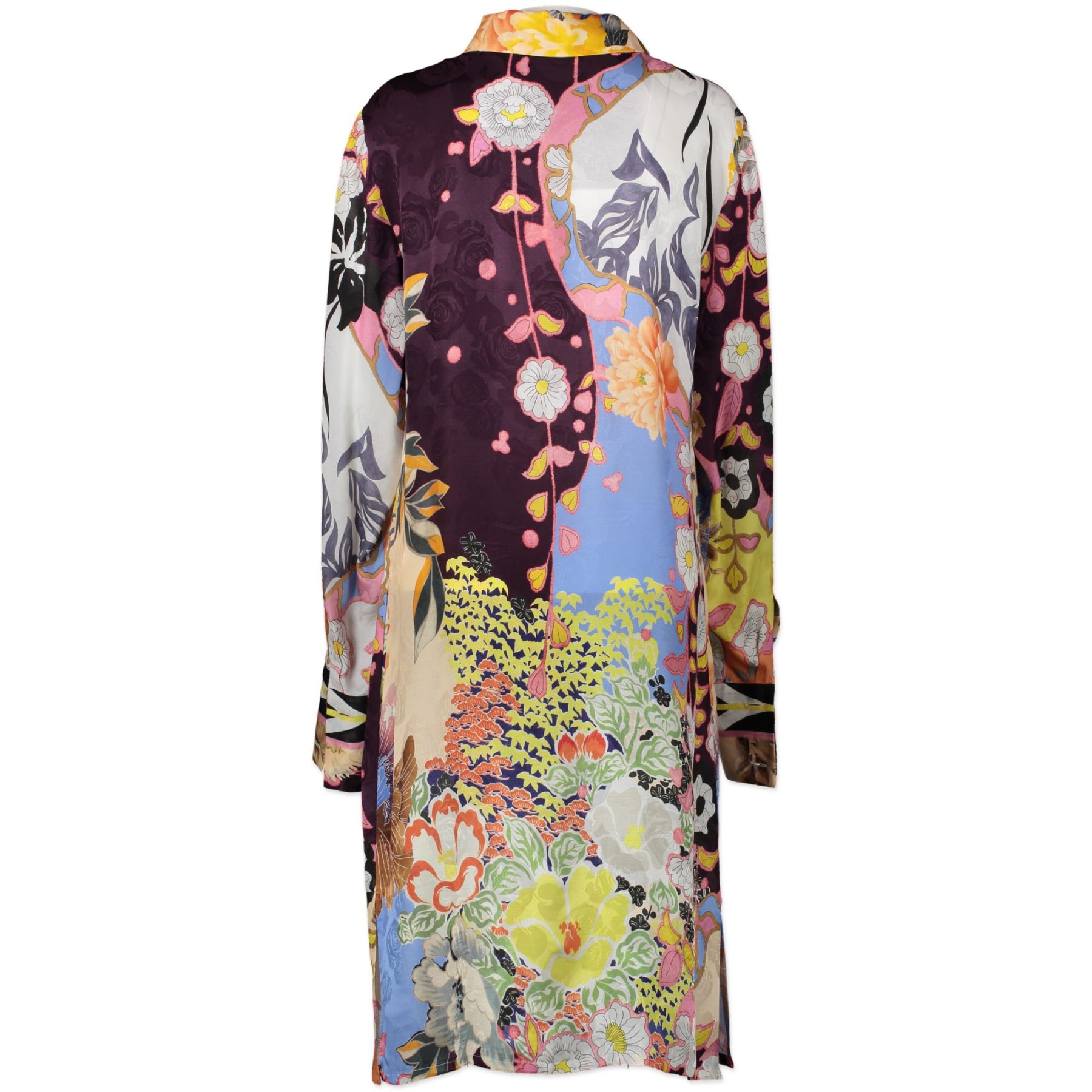 Authentieke tweedehands vintage Etro Abiti Printed Shirt Dress - Size 46 koop online webshop LabelLOV