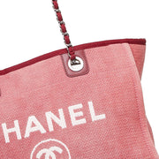Shop safe online at Labellov in Antwerp, Brussels and Knokke this 100% authentic second hand Chanel Framboise Small Deauville Shoulder Bag