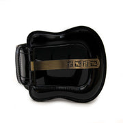 fendi black wide patent leather logo belt now for sale at labellov vintage fashion webshop belgium