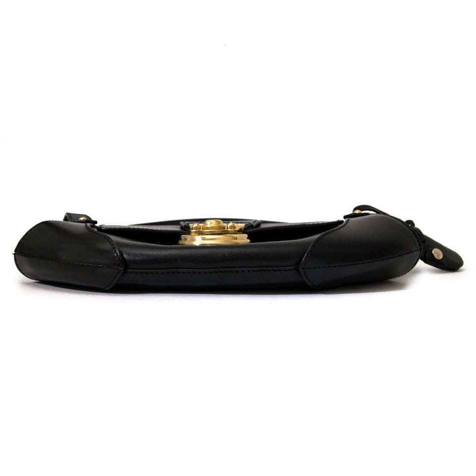 Fendi Black Croissant Bag