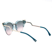 acheter en ligne pour le meilleur prix Fendi Blue Iridia Sunglasses