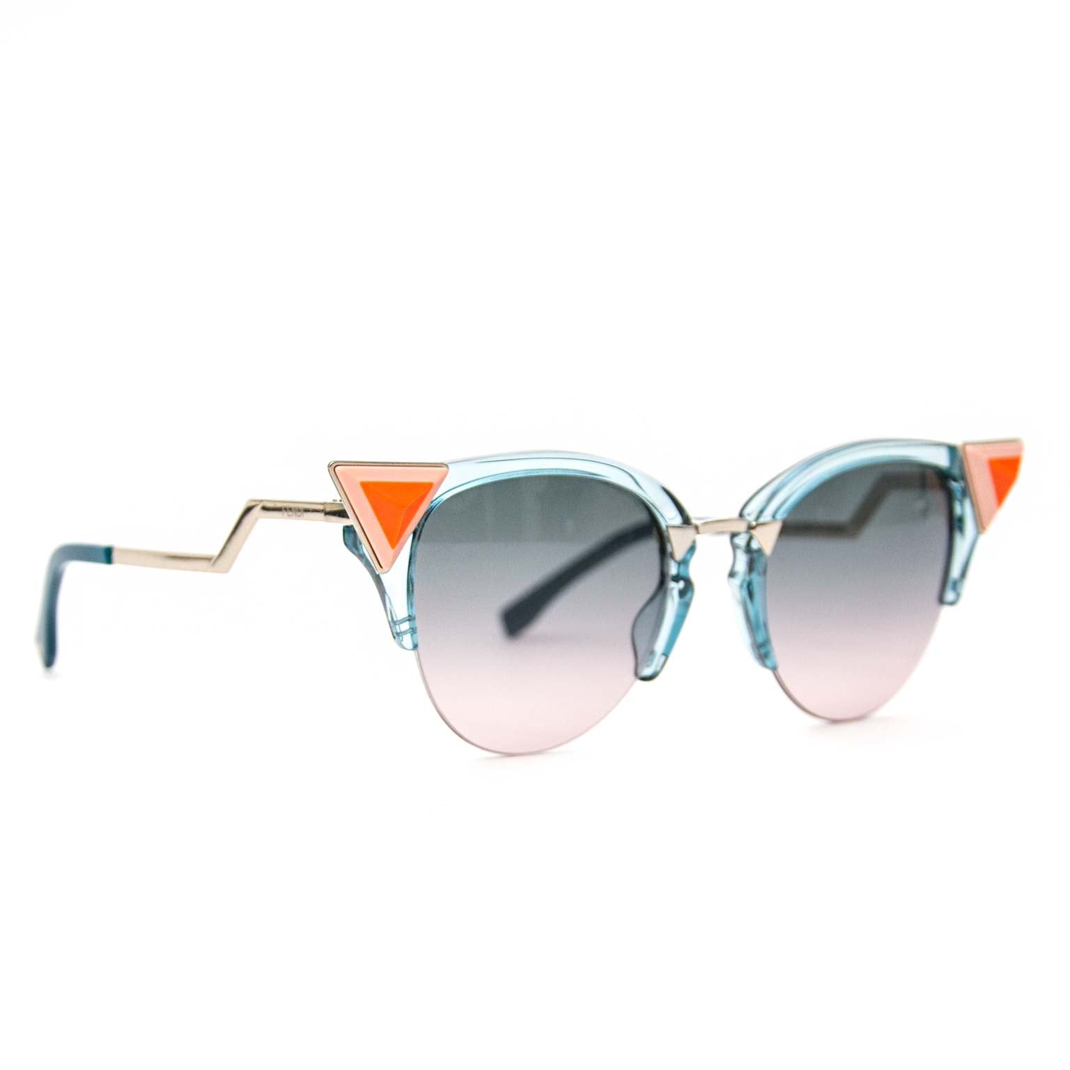 Fendi Blue Iridia Sunglasses online at the best price