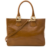 koop veilig online aan de beste prijs tweedehands Fendi Brown Leather Handbag Tote