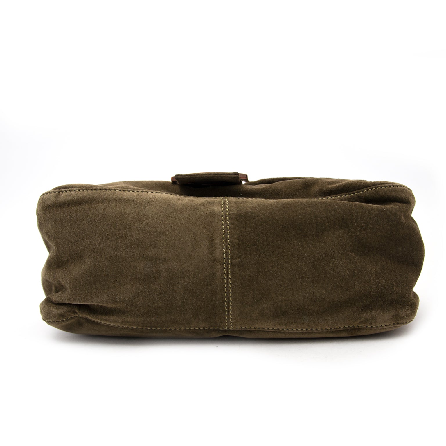 Fendi Kakhki Mamma Forever Baguette handtas luxe merken winkelen in Antwerpen