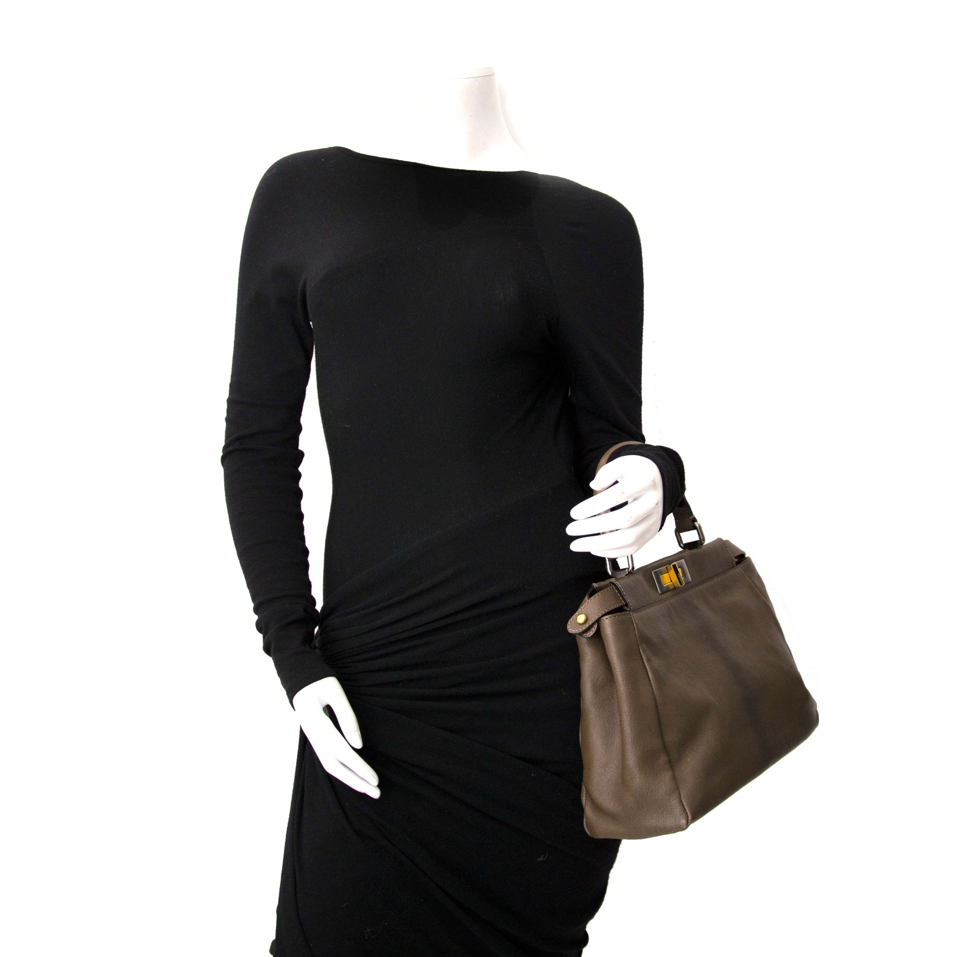 Fendi Peekaboo Taupe