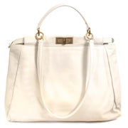 Are you looking for an authentic Fendi Peekaboo Cream White Large Bag