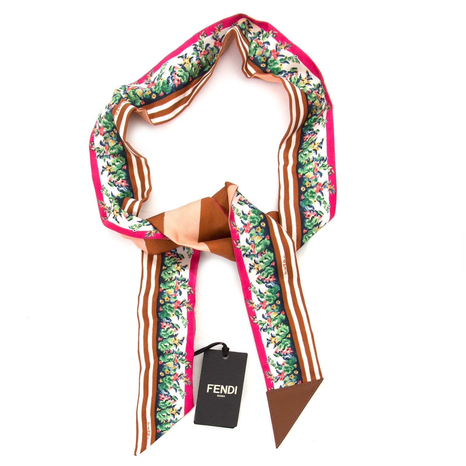 buy authentic fendi silk multicolored wrappy now at labellov vintage fashion webshop belgium