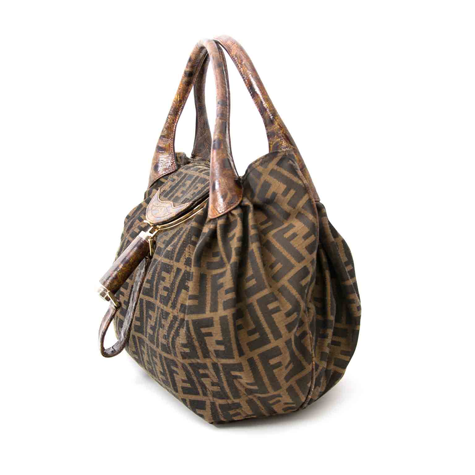 Fendi Zucca Turtle Spy Bag – Labellov