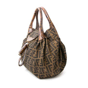 koop veilig online tegen de beste prijs Fendi Zucca Turtle Spy Bag