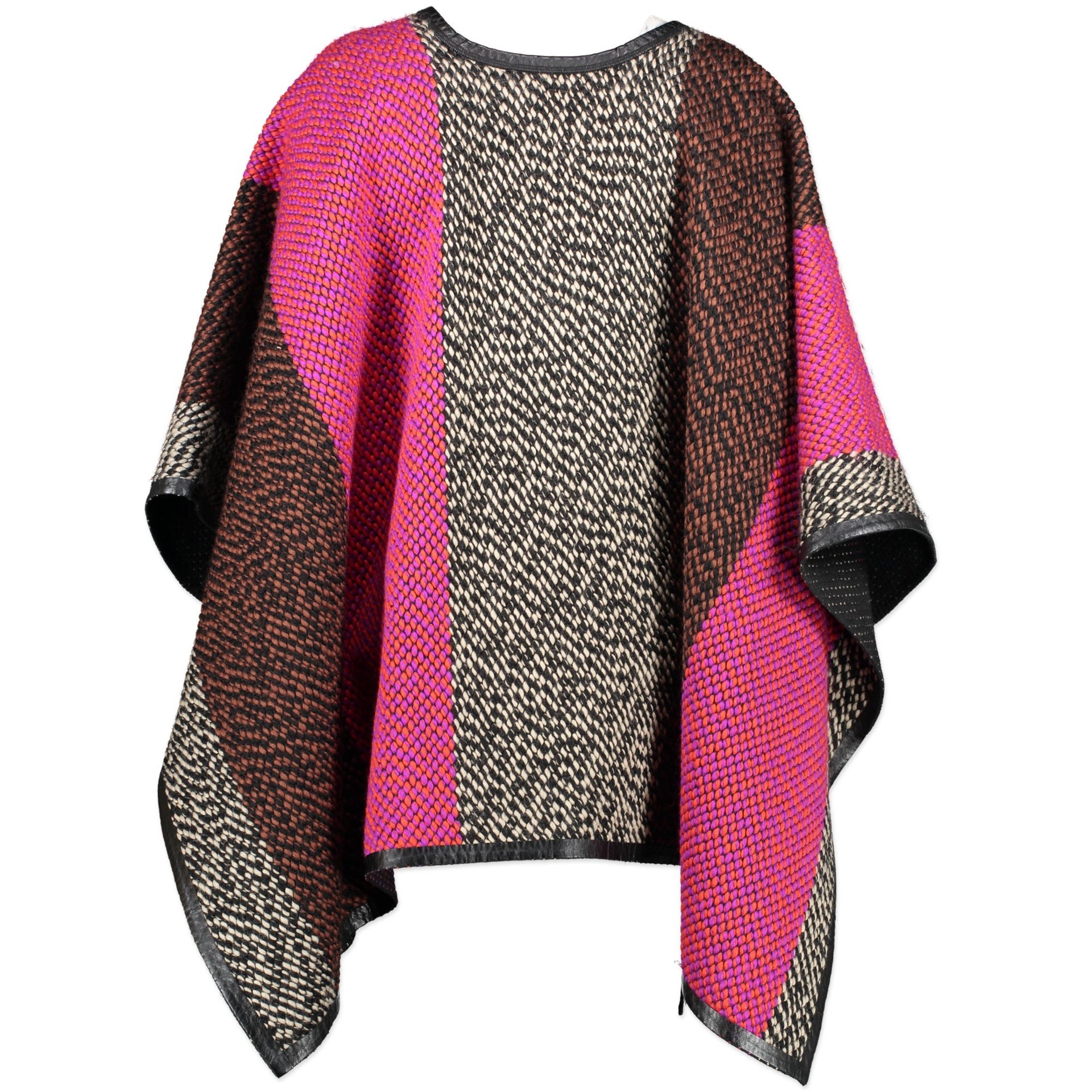We buy and sell your authentic designer Fendi Wool Multicolor Cape - IT40 for the best price