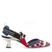 Fendi Multicolour Slingback Court Shoes