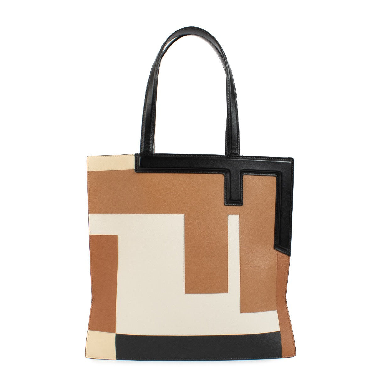 shop 100% authentic second hand Fendi Multicolor Medium Flip FF Puzzle Bag on Labellov.com