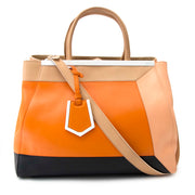 Fendi 2Jours Medium Colorblock Tote aan de beste prijs