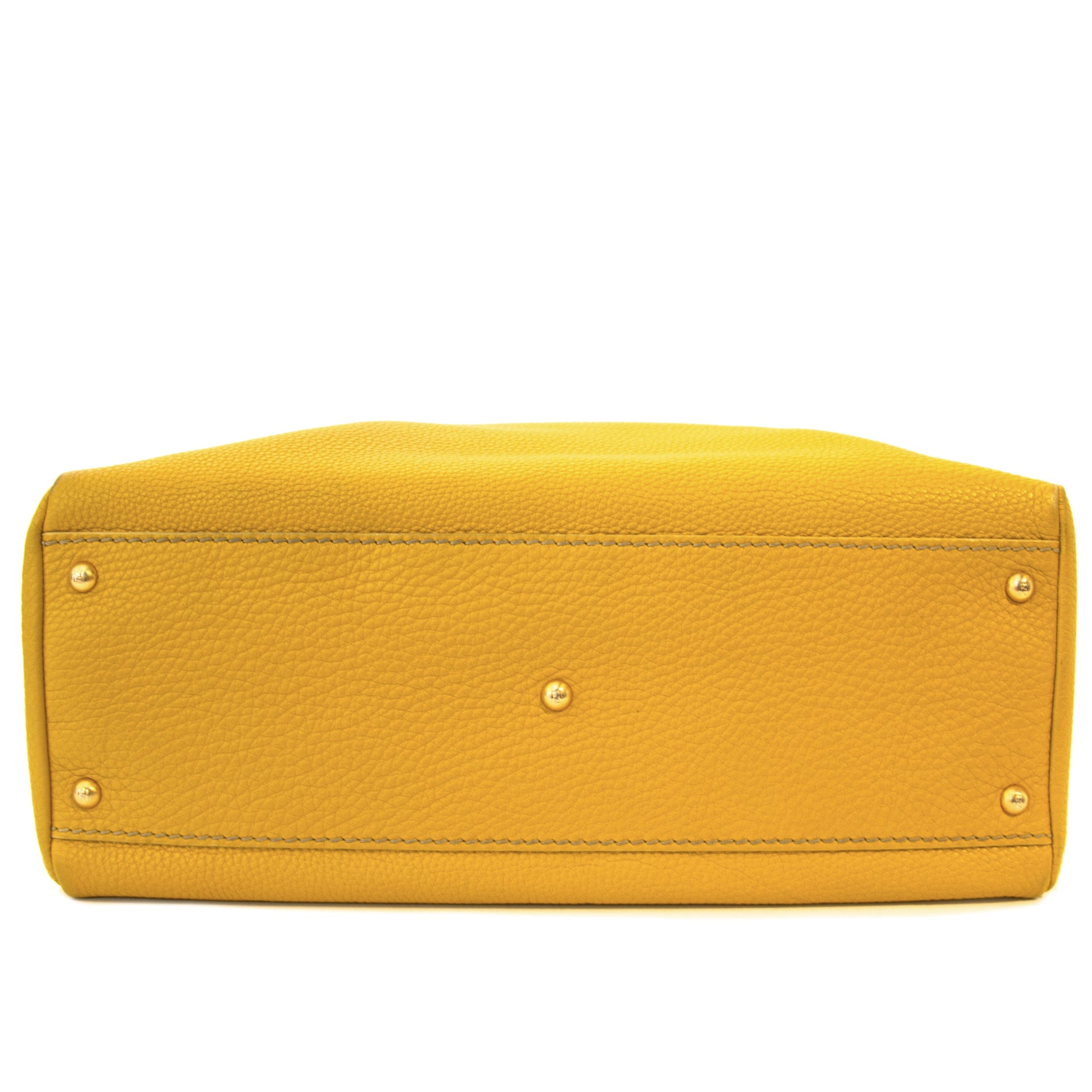 acheter en ligne seconde main Fendi Yellow Peekaboo + Strap