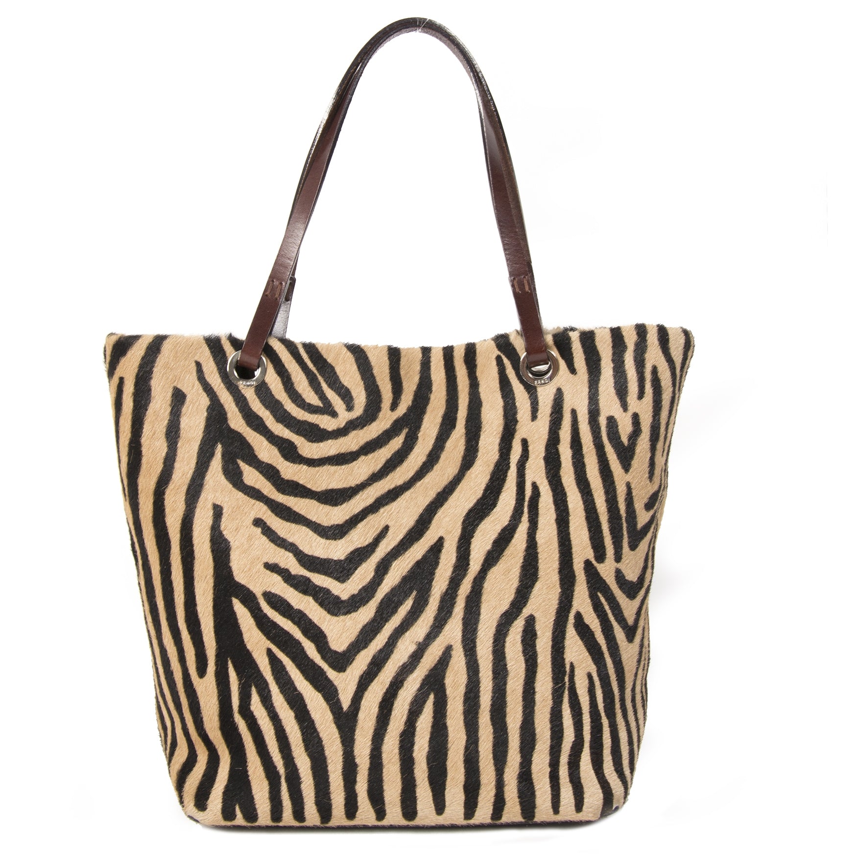 Fendi Zebra Hair Shoulder Bag 100% authentique pour le meilleur prix