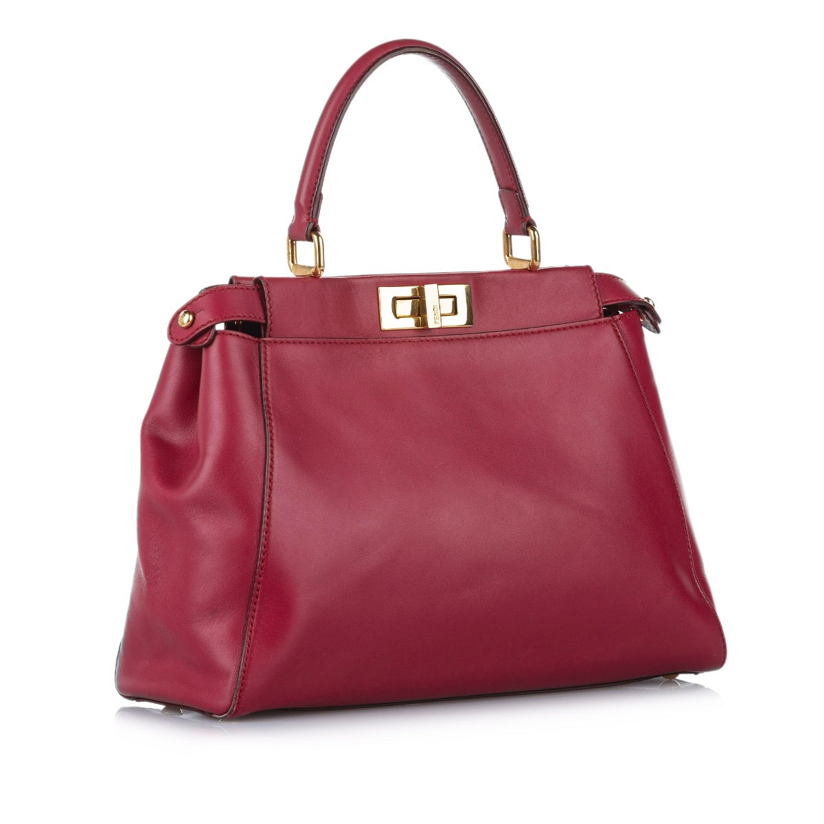 Fendi Limited Raspberry Peekaboo Schoudertas