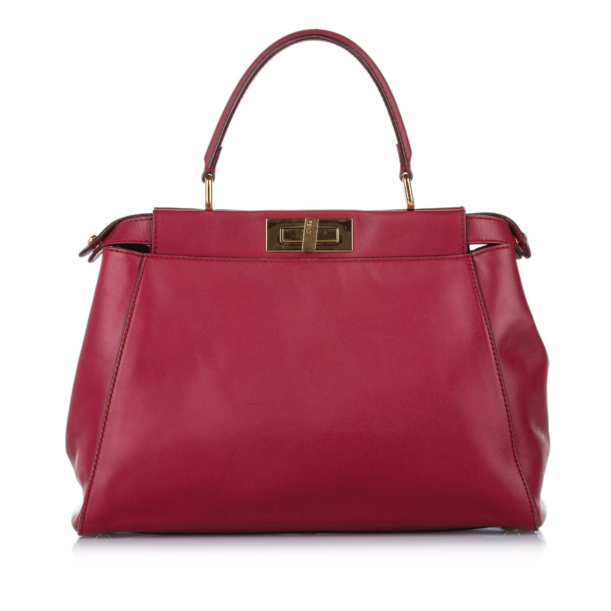 Fendi Limited Raspberry Peekaboo Schoudertas