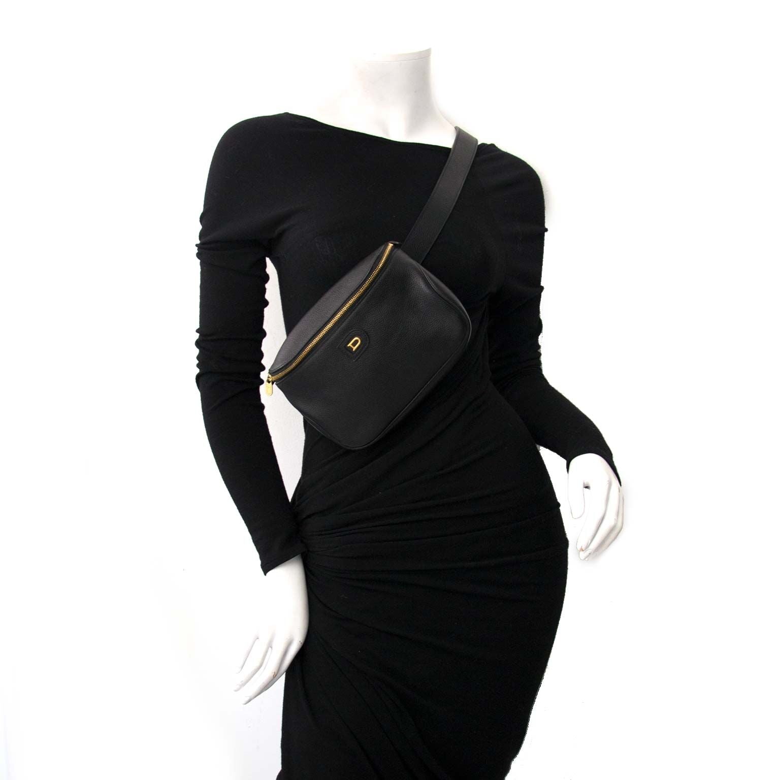 buy Delvaux Black Hip Bag at a good price