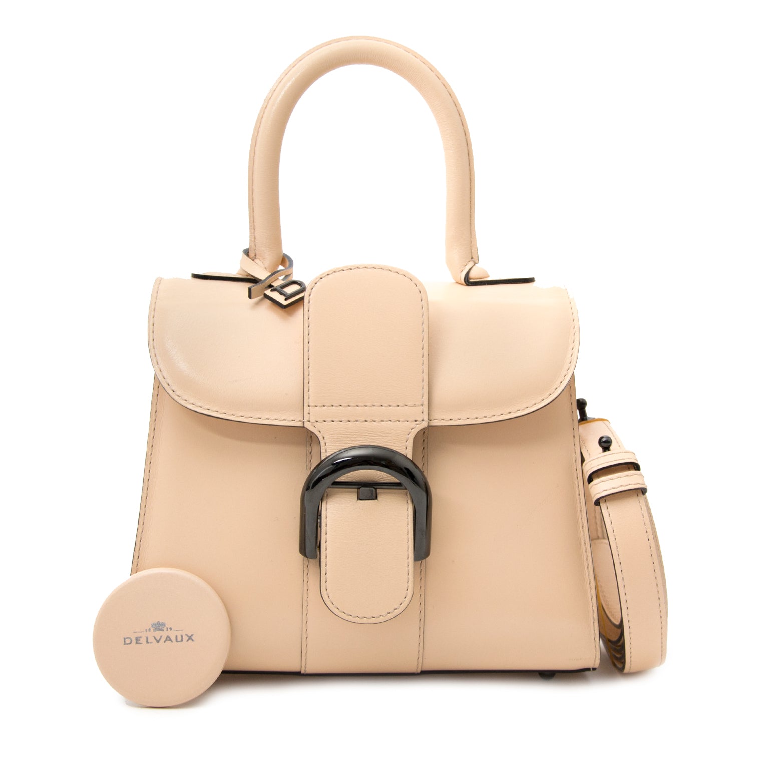koop veilig online aan de beste prijs Delvaux Mini Brillant Poudré + STRAP