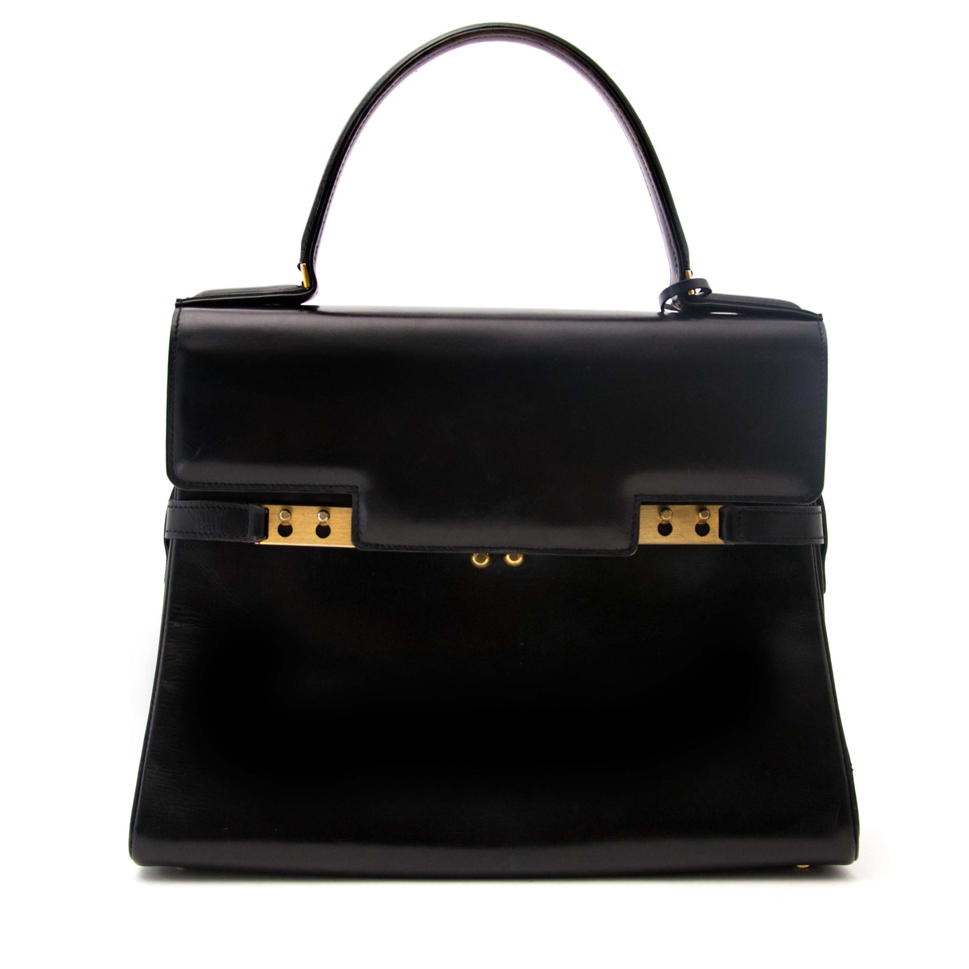 acheter en ligne pour le meilleur prix seconde main Delvaux Tempete GM Black Boxca