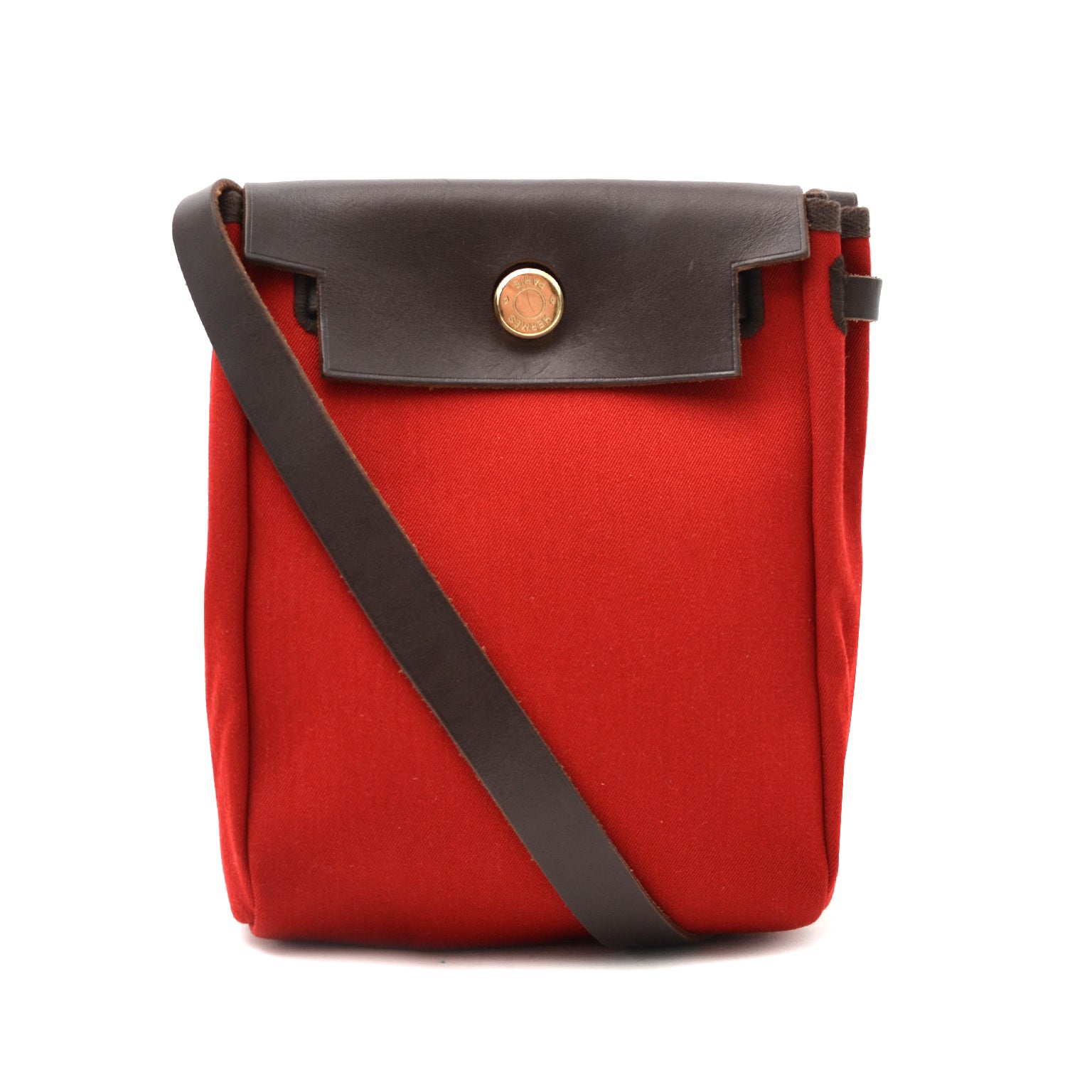 Hermès Orange & Red Mini Herbag