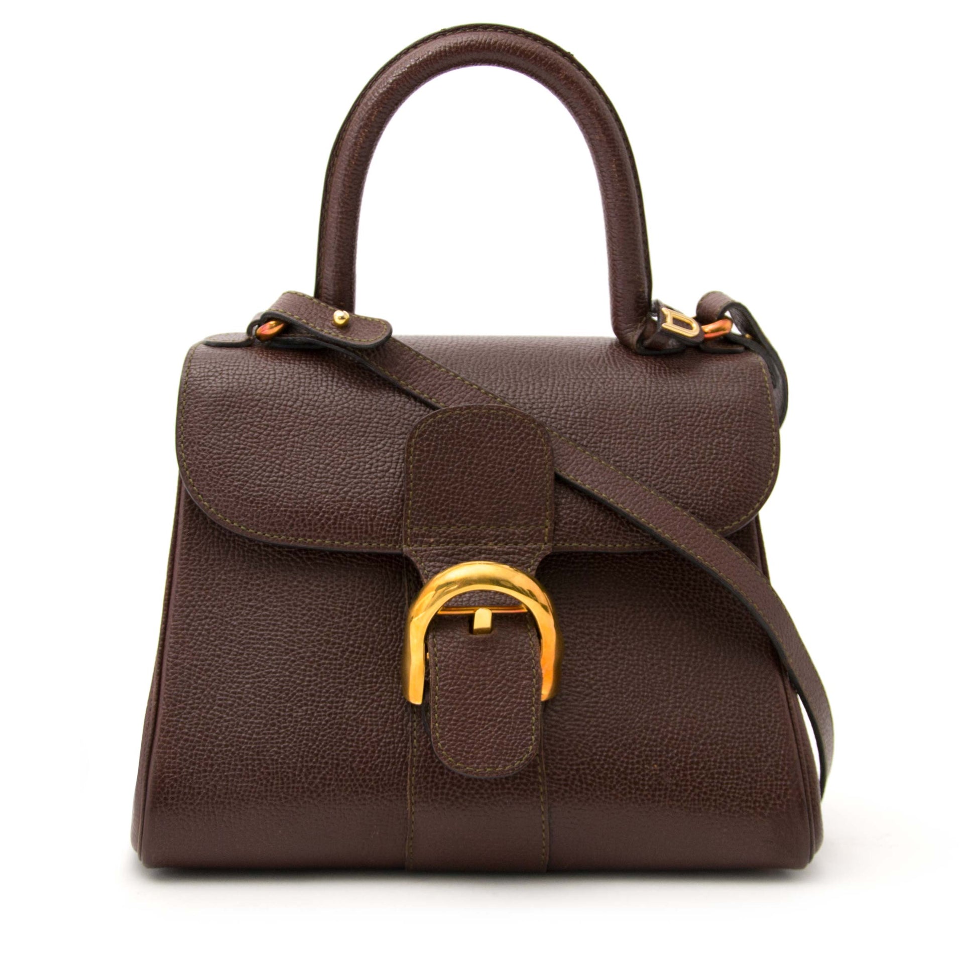 Delvaux Brillant PM marron + bandoulière